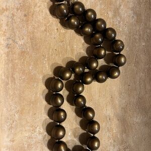 Sarah Coventry Brown Beaded Necklace